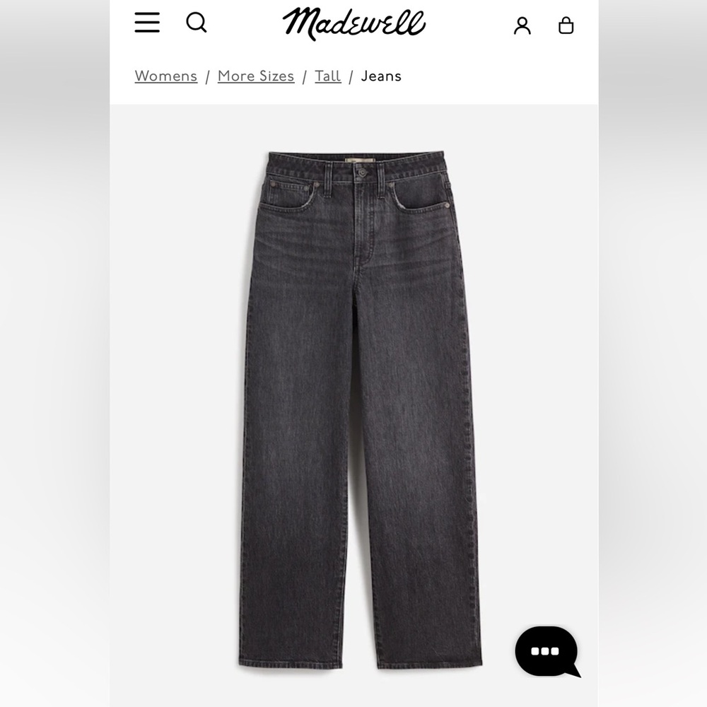 Madewell The Tall Curvy Perfect Vintage Wide-Leg Crop Jean, 29 Tall, 29T